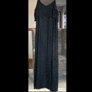Black Beaded Dress